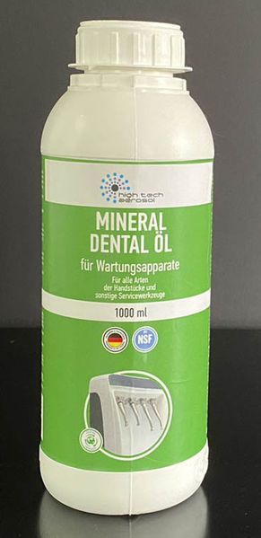 Mineral Dental Oil-1000 &mdash; багатофункціональна змазка для автоматичних змащувальних апаратів, 1000 мл Mineral Dental Oil-1000 фото