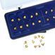 Azdent Gold Color Mini Roth 0.22 &ndash; металлические ортодонтические брекеты с крючками 3-4-5, набор 20 шт. GOLD Mini Roth 0.22,3-4-5 фото 4