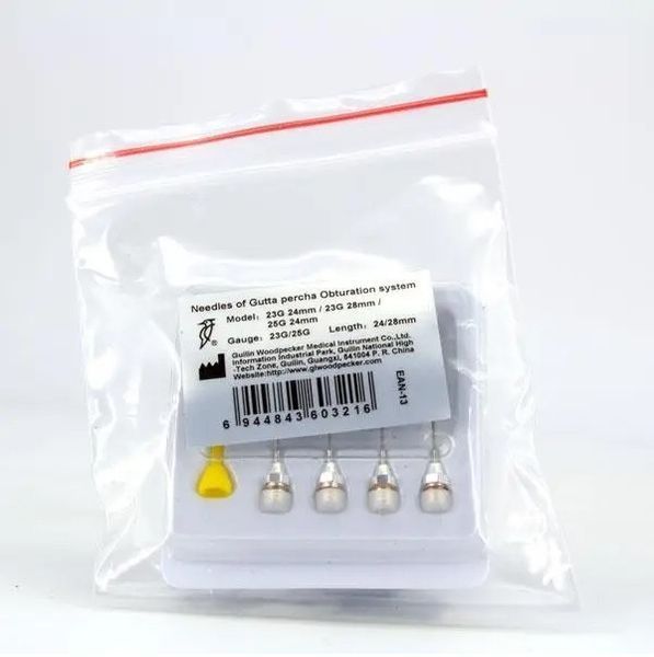 Woodpecker Fi-G &mdash; набор ассорти игл для инжектора, 20G, 4 шт 1728632155 фото