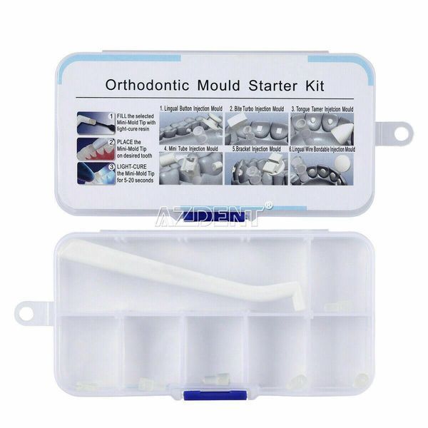 Набір форм для виготовлення ортодонтичних атачментів Azdent Mould starter kit 1659945896 фото