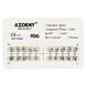 Azdent Mini Roth 0.18 &ndash; металлические ортодонтические брекеты с крючками 3-4-5, набор 20 шт. 1403432594 фото 2
