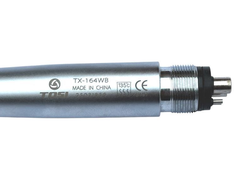 TOSI TX-164WB LED &ndash; ортопедический турбинный наконечник с дополнительной роторной группой и круговой 5-LED подсветкой, M4 2804325904 фото