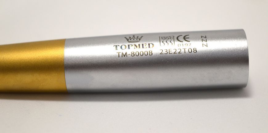 TopMed TM8000B Yellow LED &ndash; ортопедический турбинный наконечник с адаптером KaVo MULTIflex M4 2018808580 фото