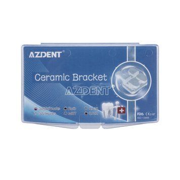 Azdent Ceramic Roth 0.22 3M &mdash; керамічні ортодонтичні брекети з гачками 3-4-5, набір 20 шт Ceram, Roth 0.22", 3M фото