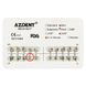 Брекет №42 Low Right для системи 2х4, Mini, Roth 0.22", 10 шт., Azdent Mini, Roth 0.22" LR42 фото 1